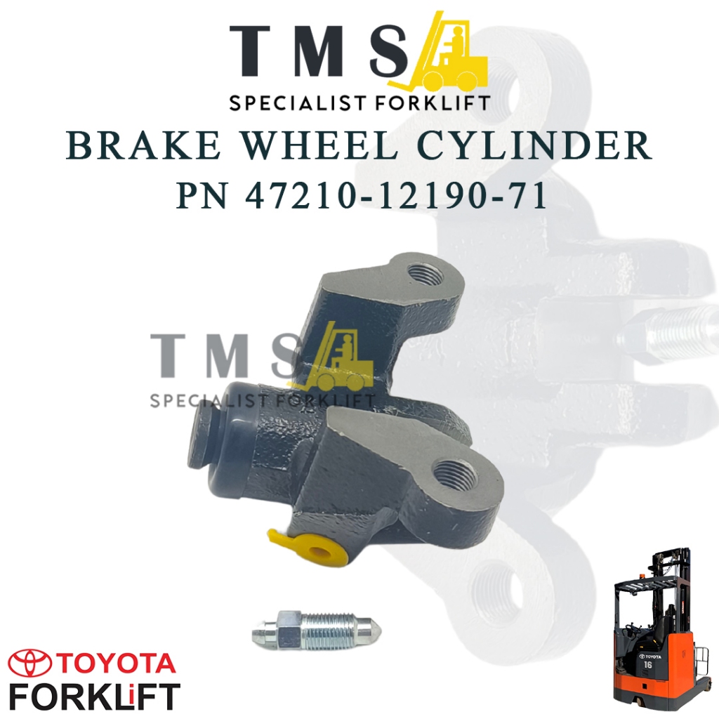 Brake Wheel Cylinder Toyota PN 47210-12190-71 for forklift Toyota 6FBR16 - Gambar 3