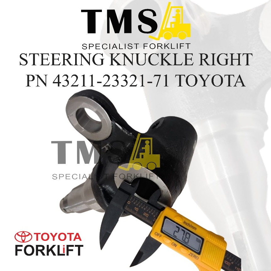 Steering Knuckle Right 43211-23321-71 Knuckle Kanan 7FD30 - Gambar 2