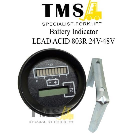 Battery Indicator 803R Forklift PN (803RB2448BCJ3010) 24V - 28V