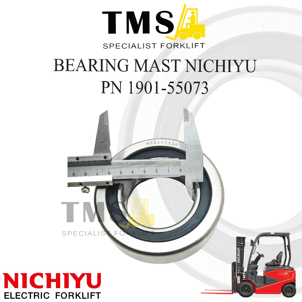 Bearing Mast Nichiyu Counterbalance Nichiyu Part Number 1901-55073 - Gambar 5