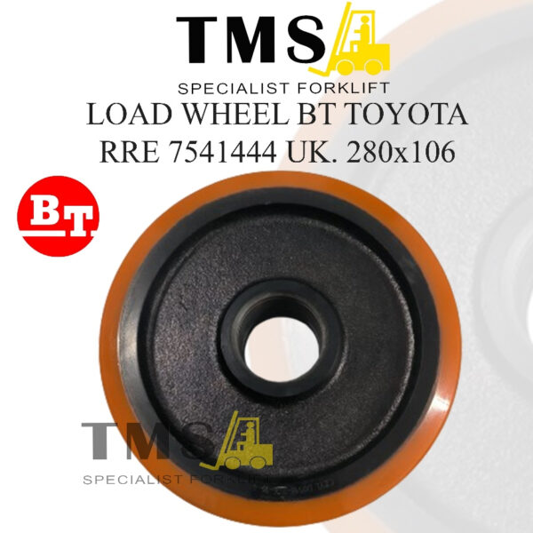 Roda Load Wheel 280x106 80mm BT TOYOTA RRE 7541444