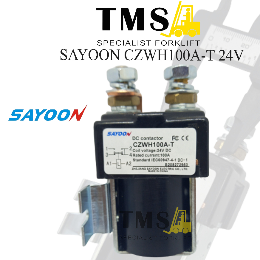 Sayoon Contactor SW85 CZWH100A-T 100A 24V Eletric Forklift CZWH