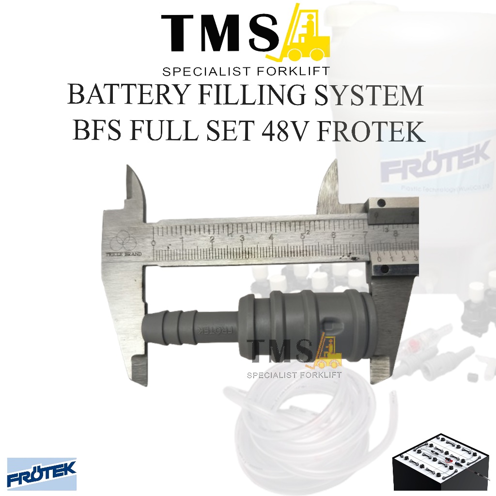 Frotek BFS Battery Filling System Full Set 48V Germany Battery Forklift Electric Parts Accessories - Gambar 6