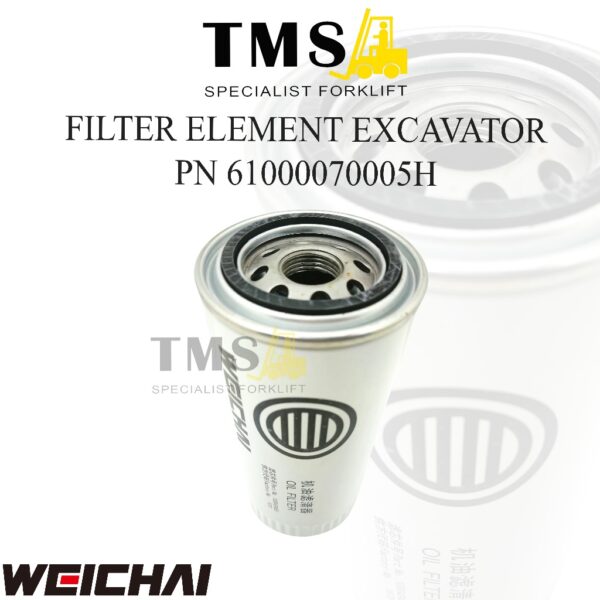 Filter Oil JX0818 Oli Filter Diesel Engine Aplikasi 1000424655 Loader Parts ChenXiang Weichao Excavator
