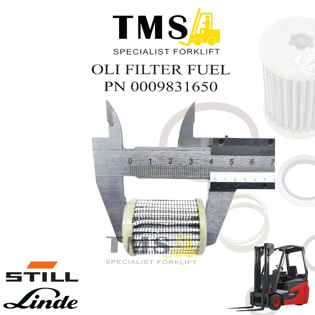 Oil Filter for LINDE STILL 0009831650 Filter OLI Forklift - Gambar 5