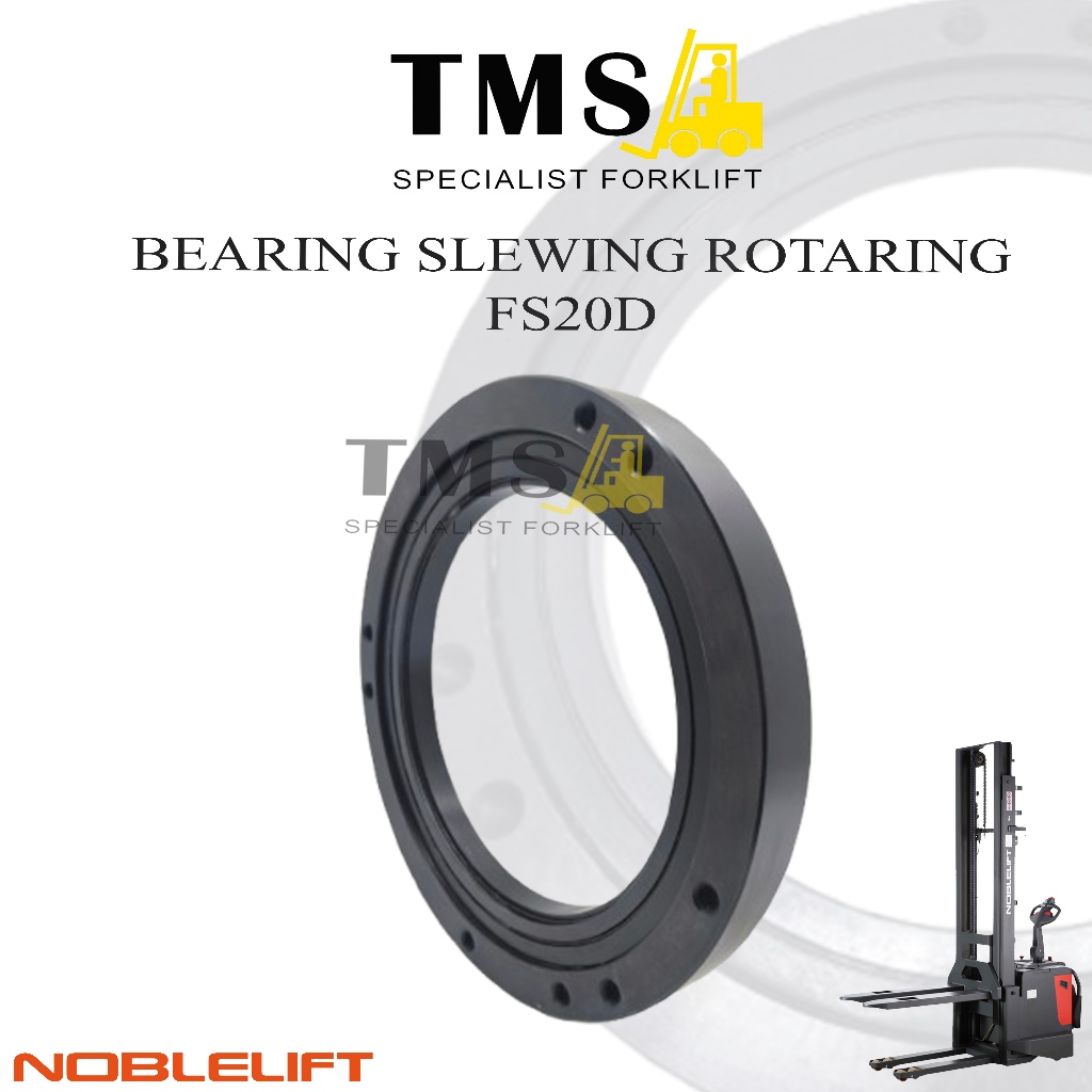 Bearing Rotaring Slewing 260x180 OD260 L180 Noblelift PS20D Stacket electric forklift - Gambar 2
