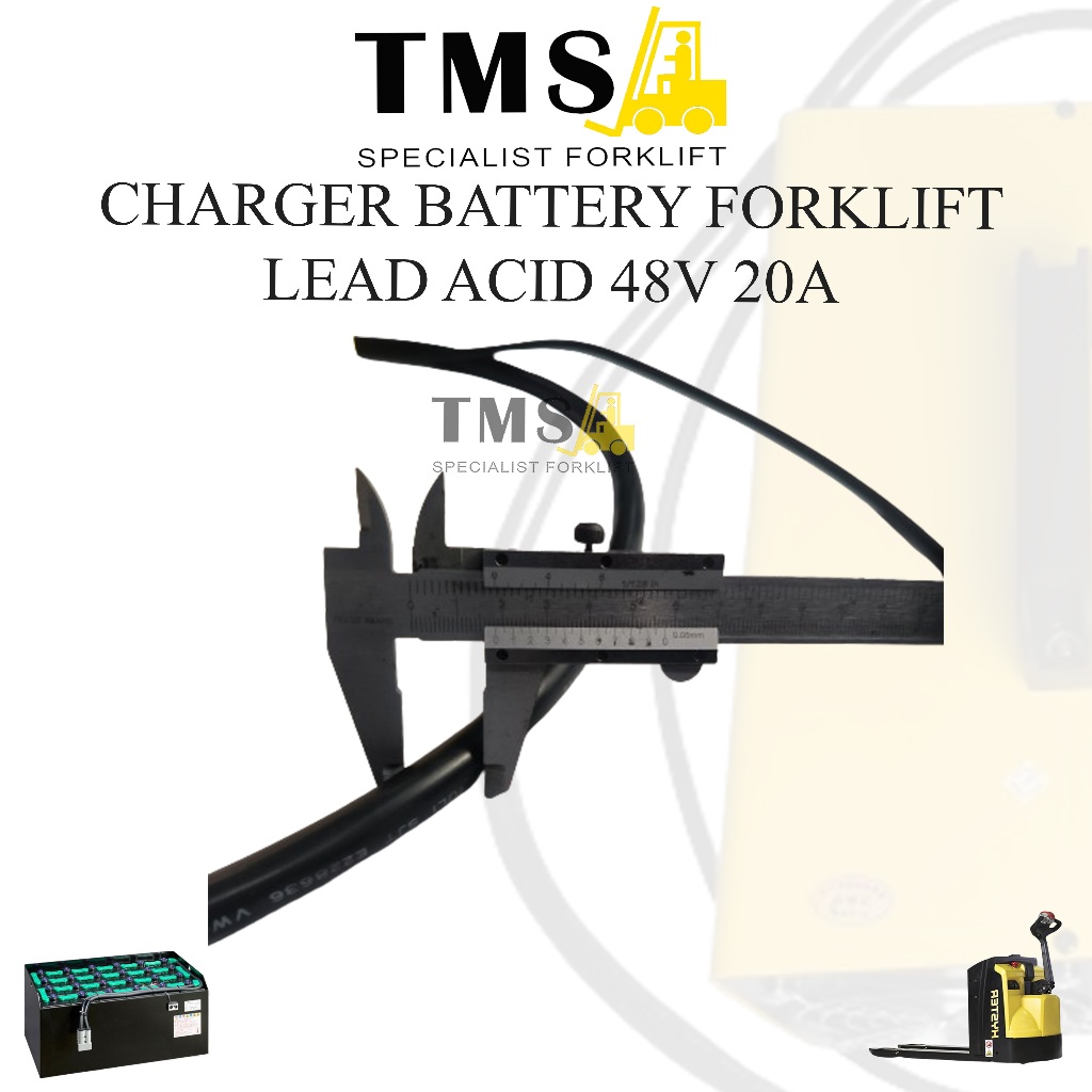 Battery Charger Charging Vehicle Palet Mover 48V 20A Lead Acid - Gambar 5