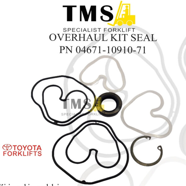 Overhaul KIT Seal Pompa 04671-10910-71 Toyota Forklift 8FD20-30