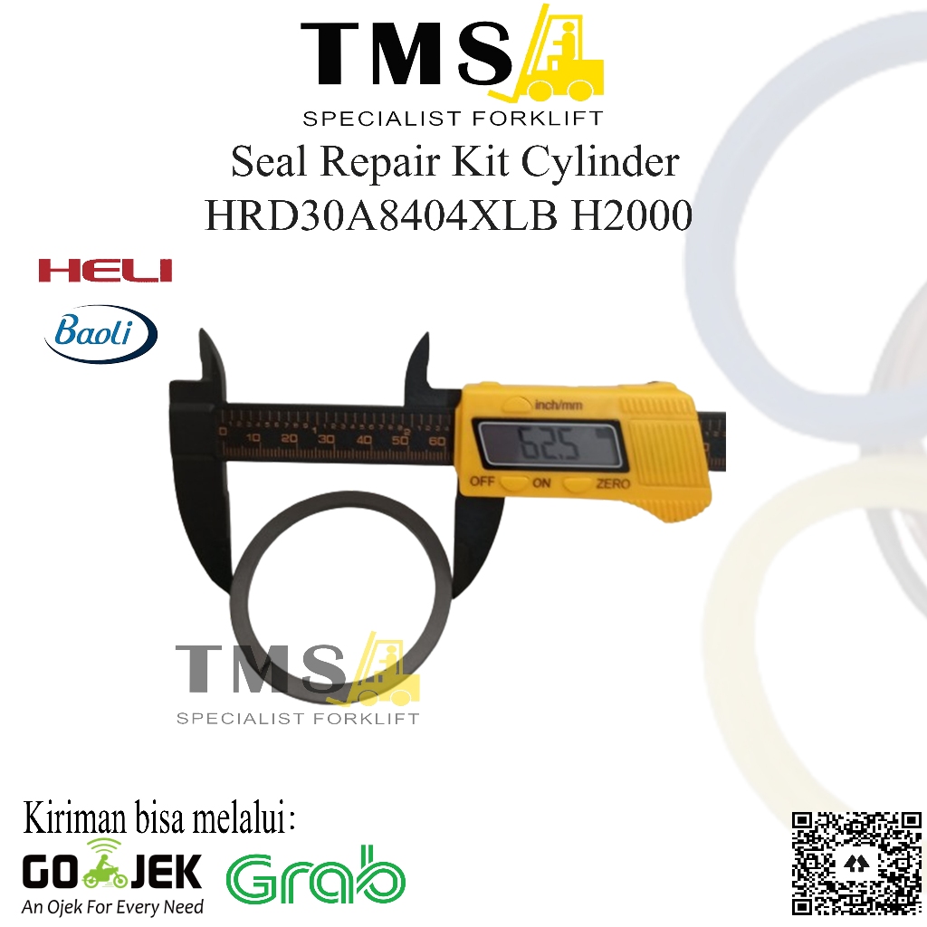 Seal Repair Kit Cylinder Heli Forklift HRD30A8404XLB H2000 Series - Gambar 6