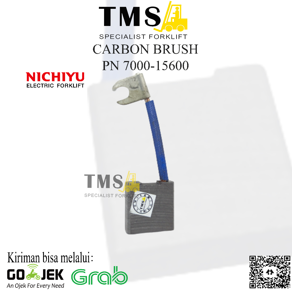 Carbon Brush 70000-15600 Nichiyu FB10 FB25 Forklift Brush Eletrict