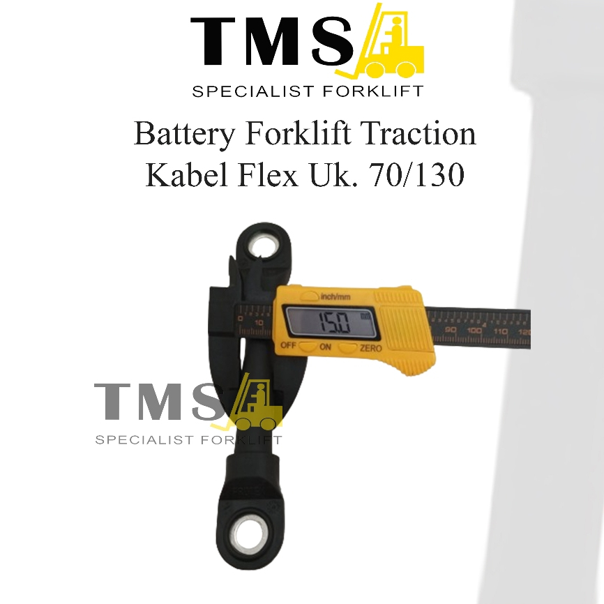 Battery Forklift Traction Kabel Flex 70/130 6107010130 Intercell 70mm - Gambar 2