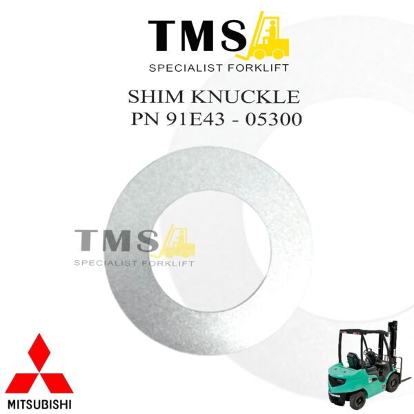 Shim Knuckle 91E43-05300 Mitsubishi Forklifr Conter Balance
