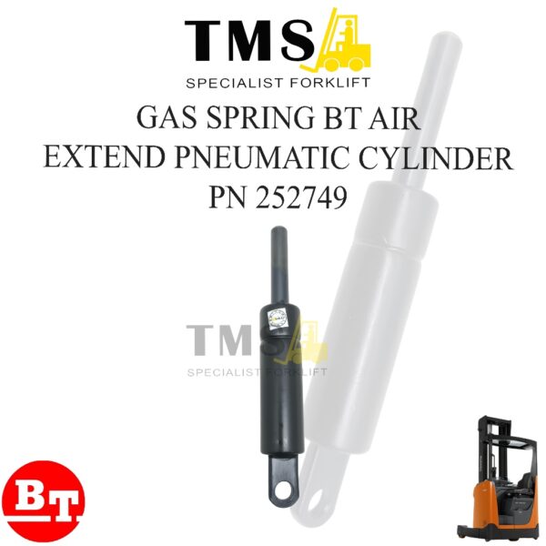 Gas Spring BT Air Extend Pneumatic Cylinder