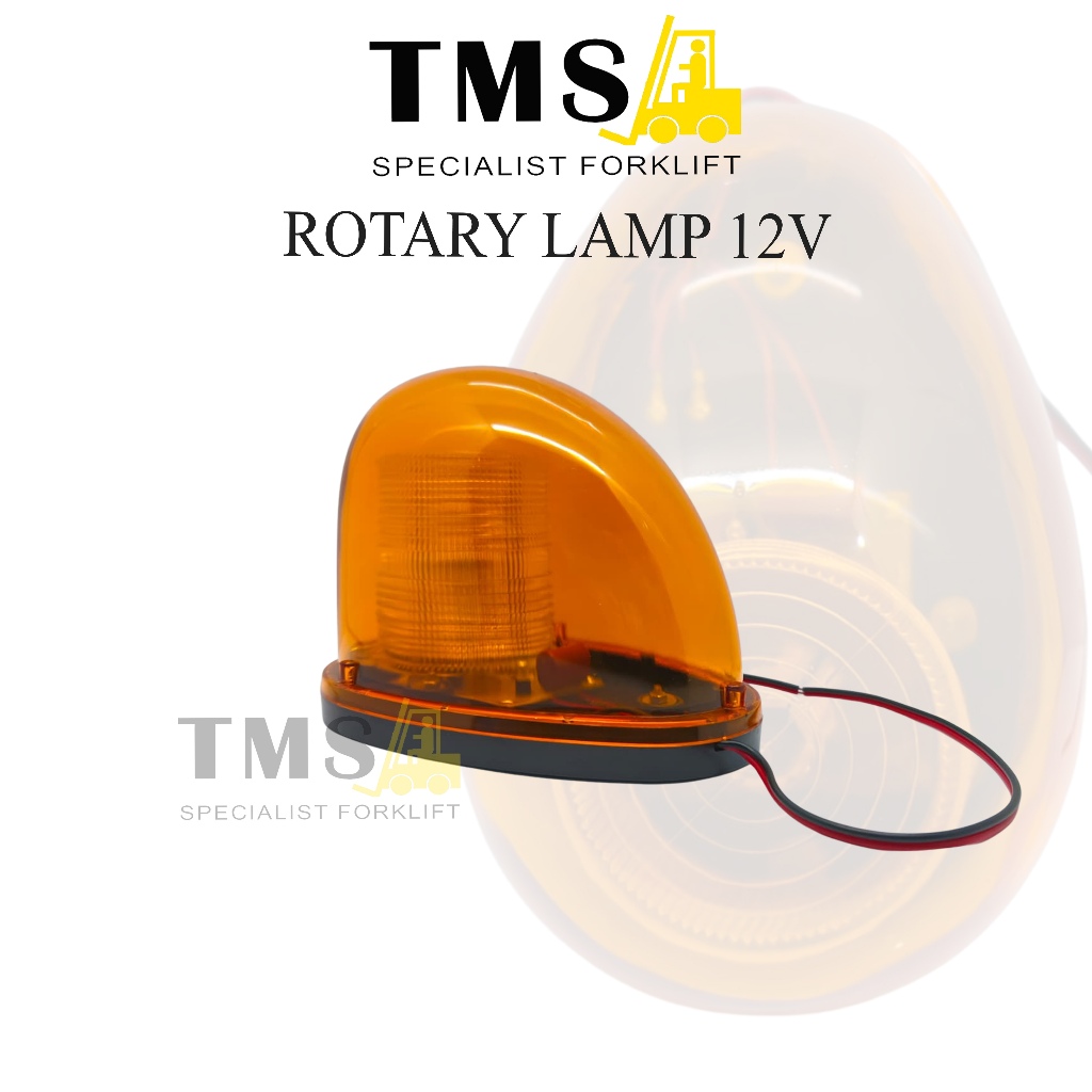 Rotary Warning Lamp 12V Forklift - Gambar 4