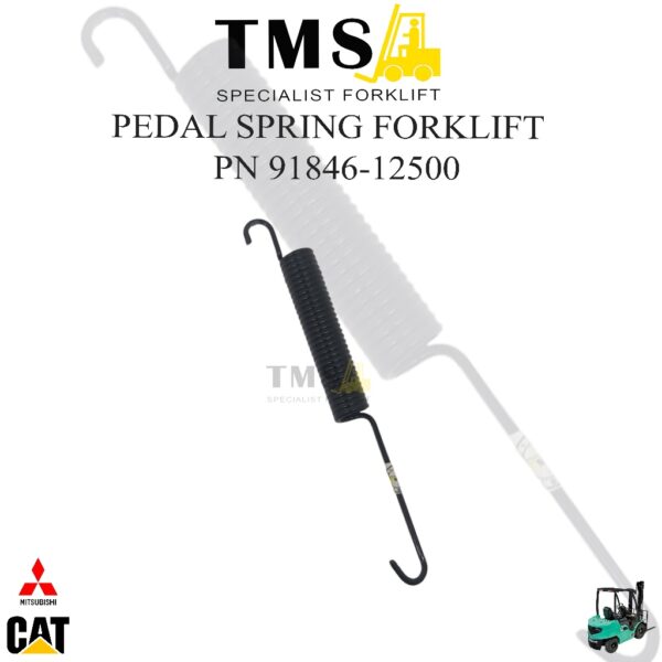 Spring Mitsubishi 91846-12500 Pedal Spring Forklift CAT FD20