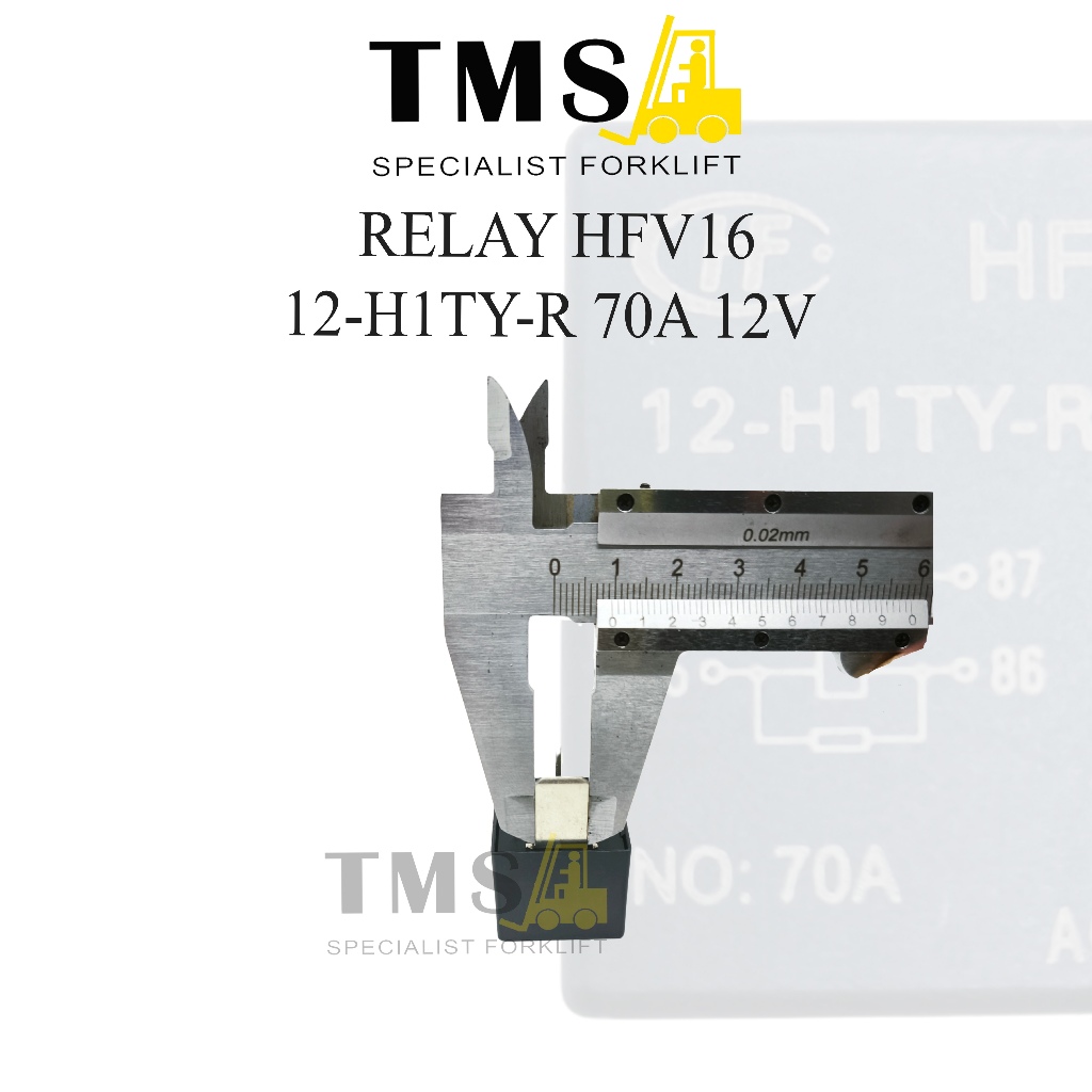 Relay HFV16 12-H1TY-R 70A 12V 4 Pin - Gambar 4