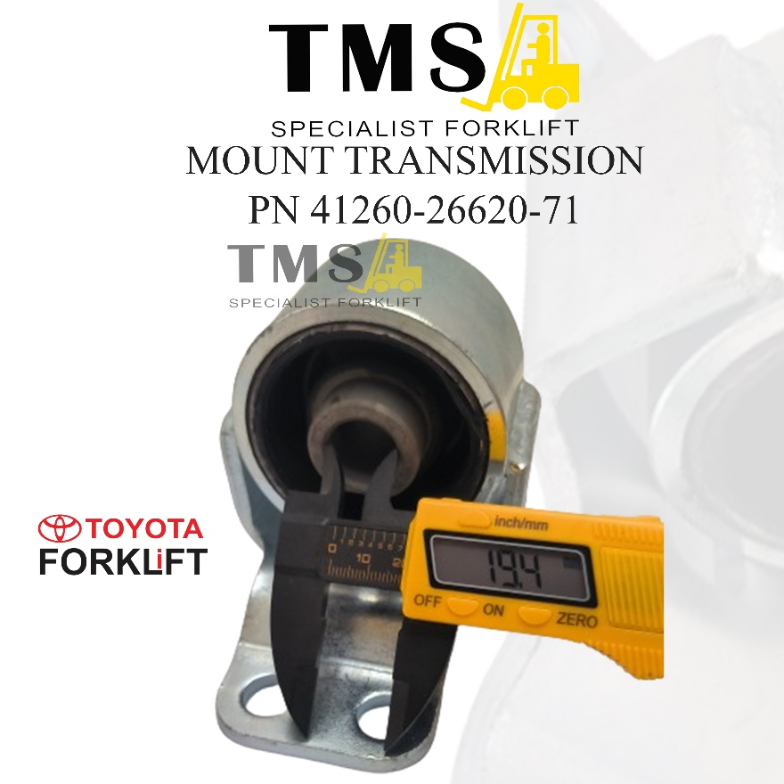 Mount Transmision 41260-26620-71 Mounting Tramsisi Toyota Forklift 8FD - Gambar 5