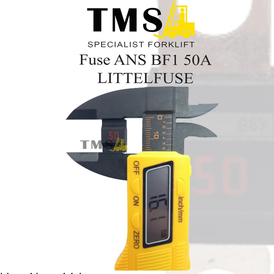 Fuse MIDI Forklift BF1 50A 32V Littel Fuse Reach truck Eletric - Gambar 5