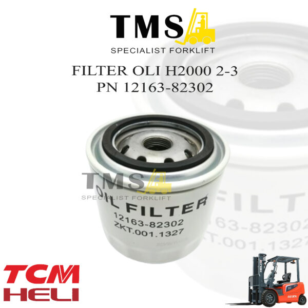 Filter Oli transmisi HELI TCM Forklift 2-3 Ton  12163-82302 transmition Oil Filter Forklift Counter balance