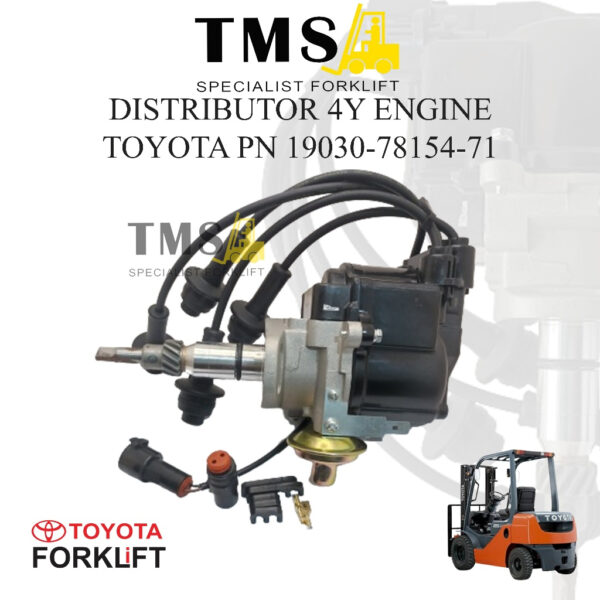 Distributor 4Y Engine 19030-78154-71 Toyota Forklift