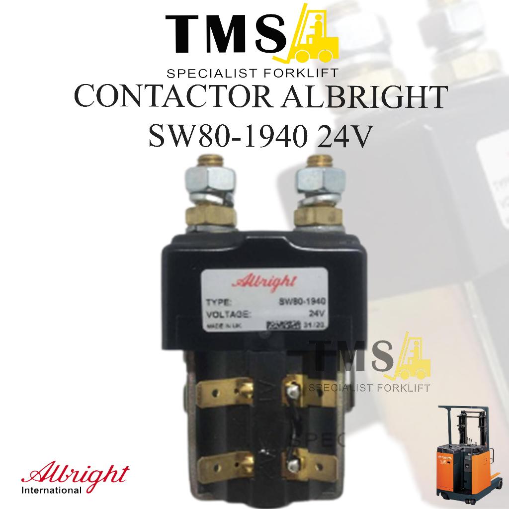 Albright Contactor Selenoid SW80-1940 24V for Forklift Electric