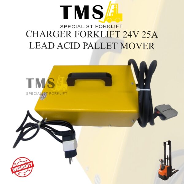 Charger Stacker Eletric Casan Battery 24V 25 Amp Lead Acid Battery Pallet Mover