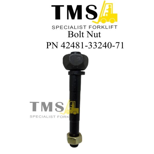 Bolt Nut Baut PN 42481-33240-71 for Toyota Forklift 8FD30/FDZN30