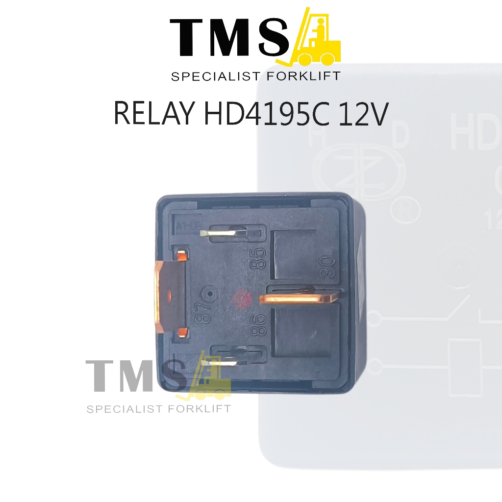 Relay HD4195C 12V Forklift | Relay 12 Volt Starter Lampu Forklift - Gambar 2