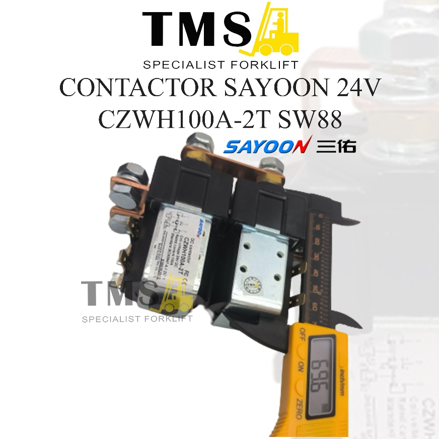 Contactor Sayoon Solenoid 24V SW88 CZWH100A-2T Not Albright - Gambar 2