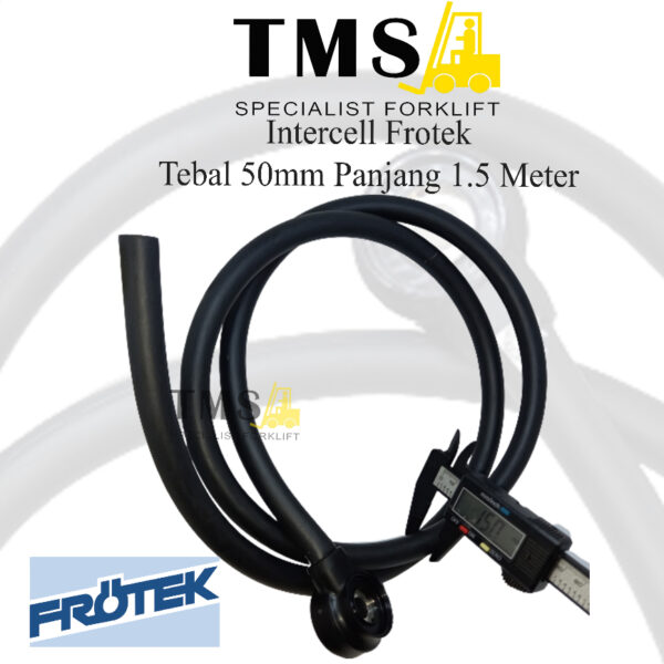Intercell Frotek Battery Reachtruck tebal 50mm Panjang 1.5 Meter