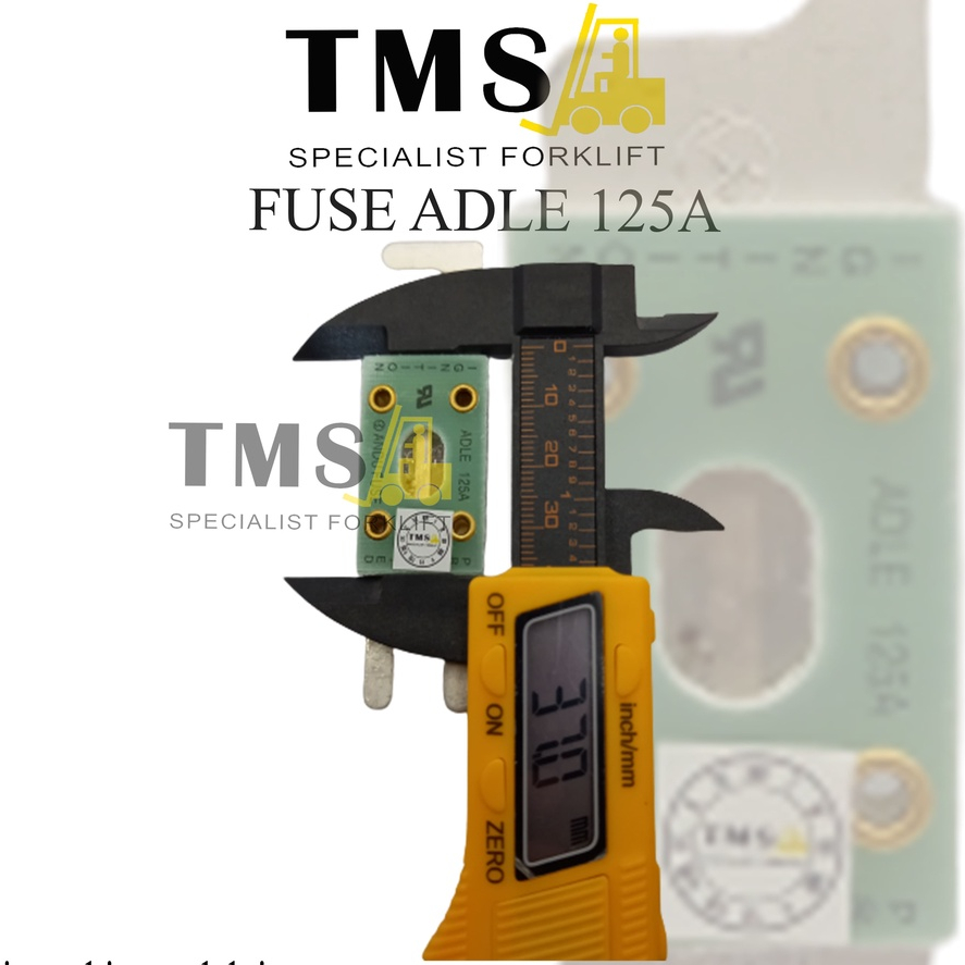 Sikring Fuse Forklift 125A Adle 32V - 125V Glass Copper Bergaransi - Gambar 6
