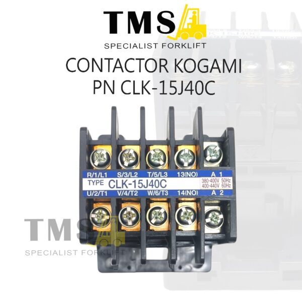 CLK-15J40C Contactor Togami – Magnetic Contactor Forklift Electric 4 Pole