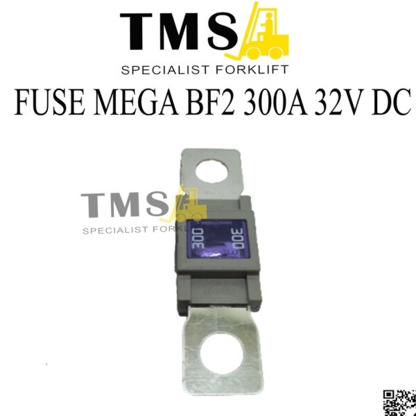 Fuse Mega BF2 300A 32V DC For Forklift Merk PEC