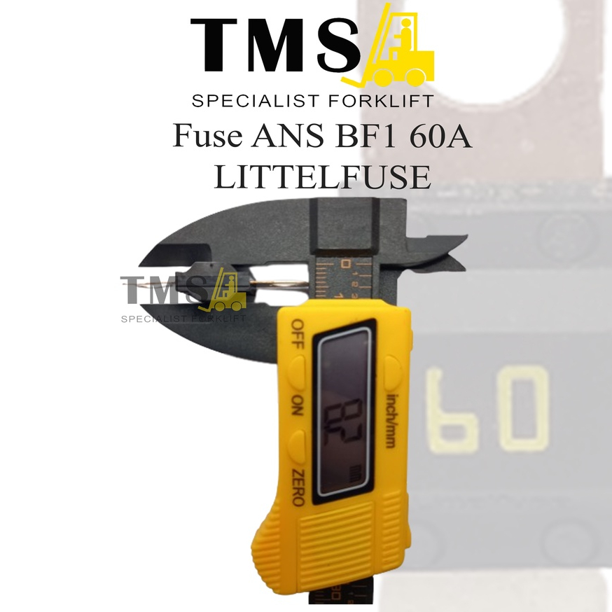 Fuse 60A Forklift BF1 32V LittelFuse Pallet Mover Eletric Little MIDI - Gambar 4