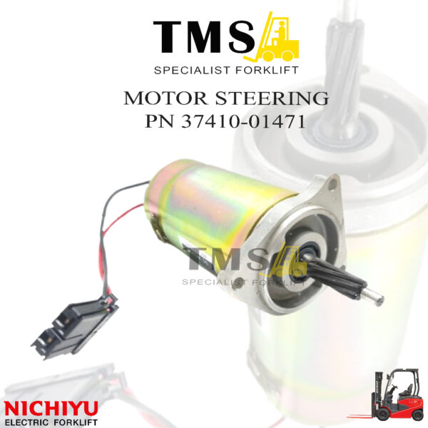 Motor Steering 37410-01471 Forklift Reachtruck Nichiyu FBR15 FBR30 1,5 Ton Reach Truck 48V 300W