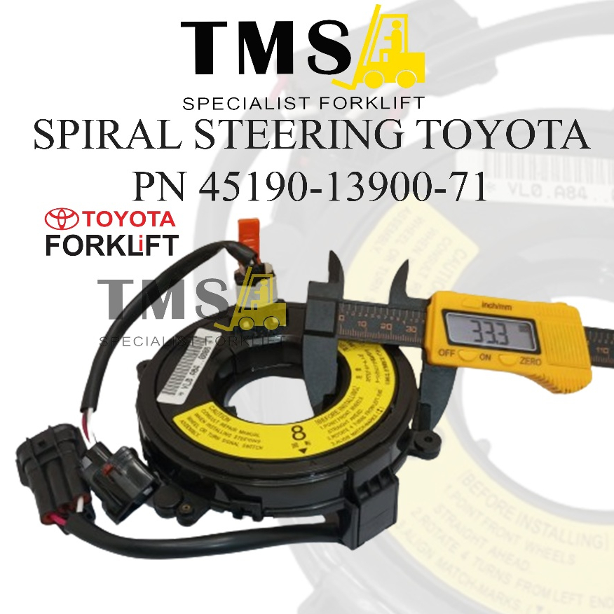 Spiral Steering Reach Truck toyota FOR FORKLIFT ELECTRIC - Gambar 4