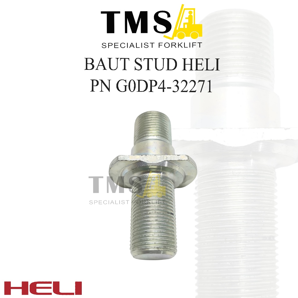 BAUT STUD / STUD BOLT HELI G0DP4-32271 - Gambar 2