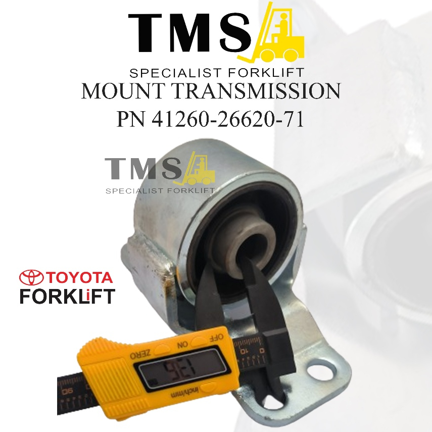 Mount Transmision 41260-26620-71 Mounting Tramsisi Toyota Forklift 8FD - Gambar 4