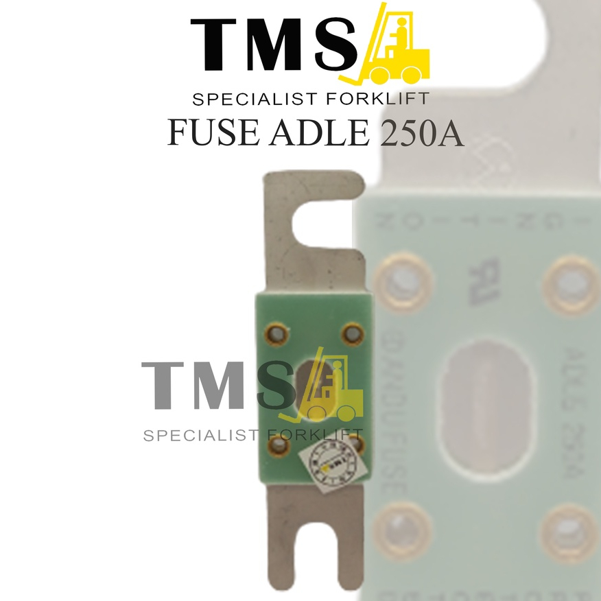 Fuse Adle Glass Copper Laminated 250A Sikring Forklift Volt DC - Gambar 5