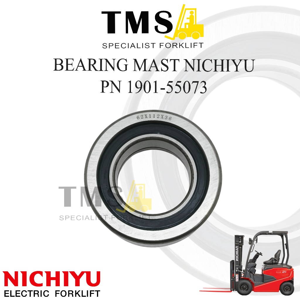 Bearing Mast Nichiyu Counterbalance Nichiyu Part Number 1901-55073 - Gambar 3