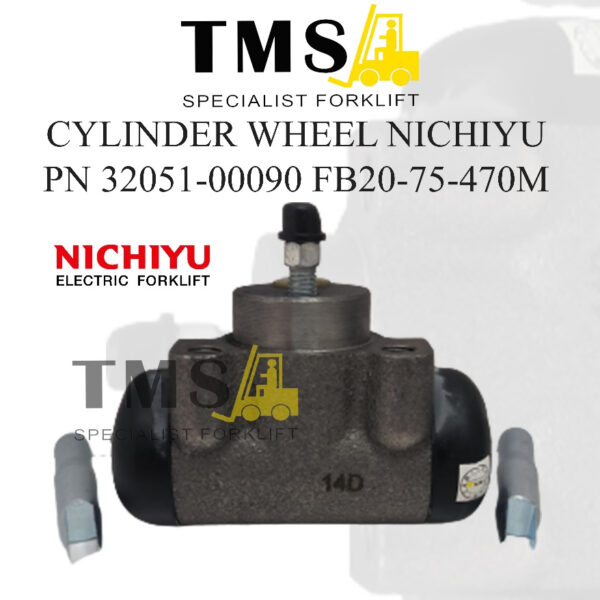 Cylinder Wheel 32051-00090 Forklift Nichiyu FB20-75-470M