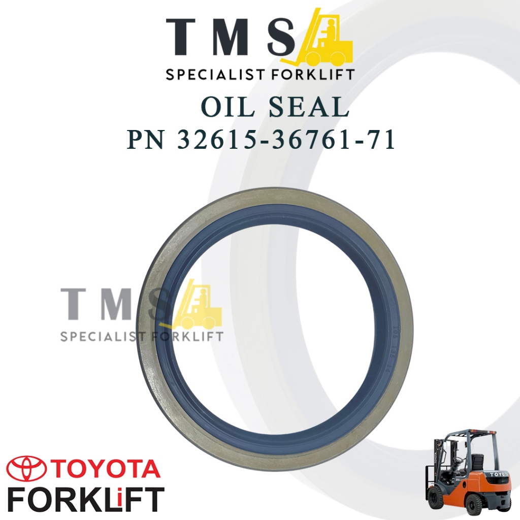 Oil Seal Toyota Part Number 32615-36761-71 – Seal Transmisi / Torque Converter Forklift - Gambar 3