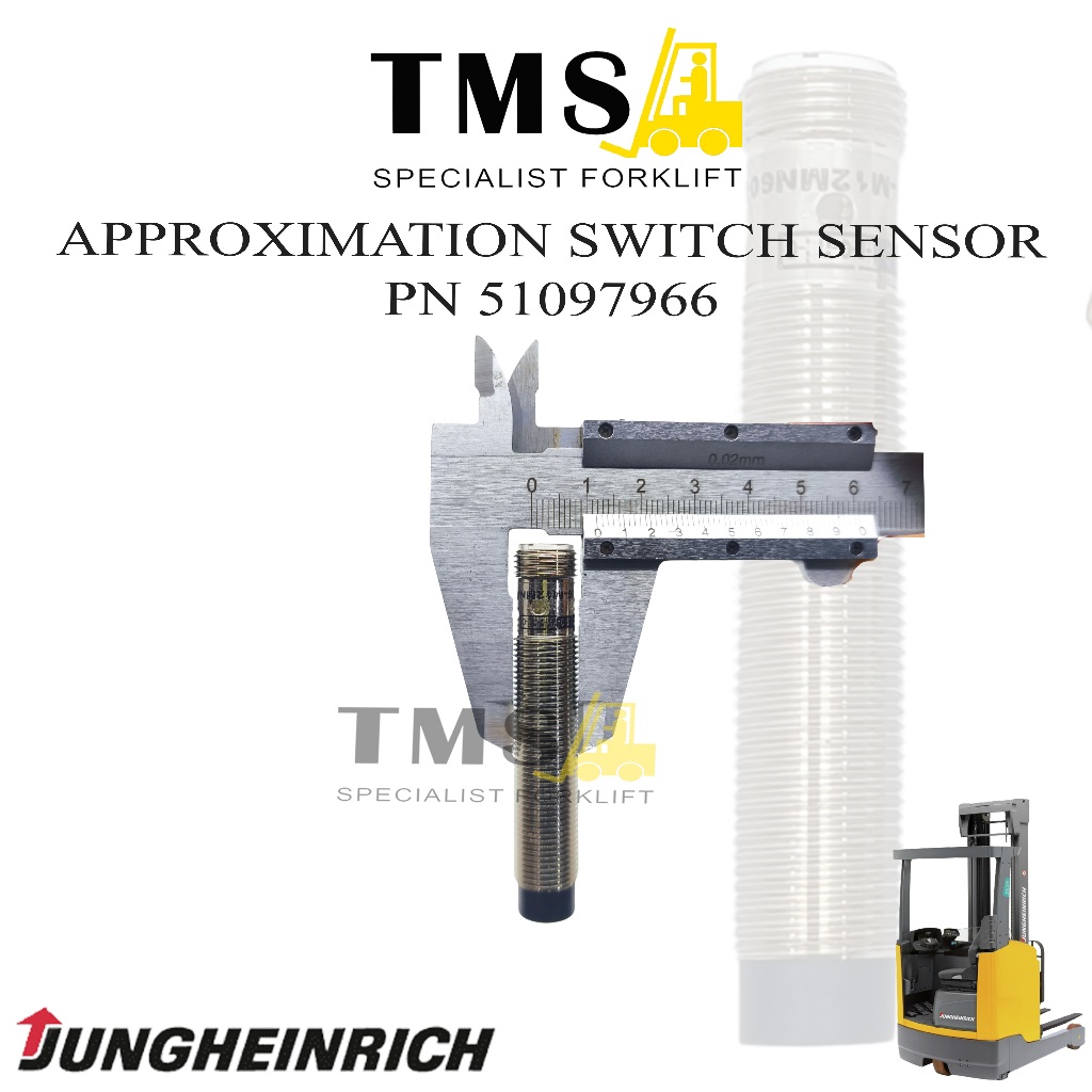 Sensor JUNGHEINRICH 51097966 Switch Induct APPROXIMATION ETV ETM Kapasitas Reachtruck 1-2 Ton - Gambar 4
