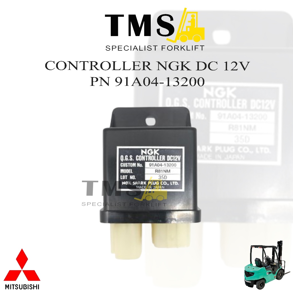 Controller NGK DC 12V 91A04-13200 Forklift Mitsubishi 91A0413200 S6S FD15N FD20
