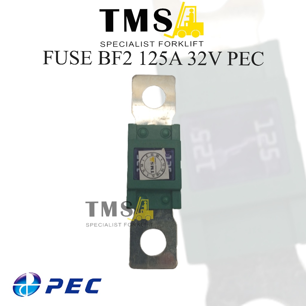 Fuse 125A (Mega BF2) For Forklift MERK PEC / SEKRING 125A PEC - Gambar 2