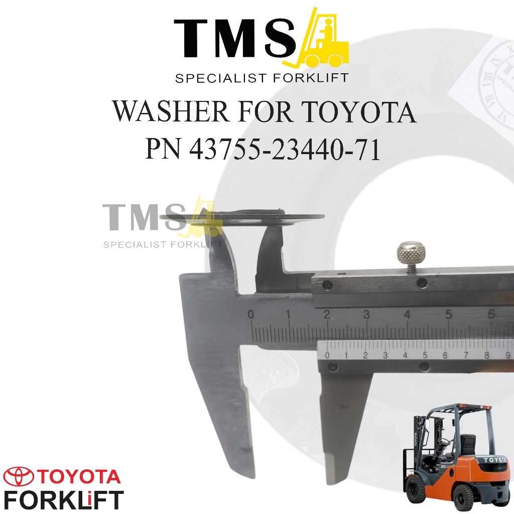Washer For Toyota Forklift Part Number 43755-23440-71 - Gambar 3