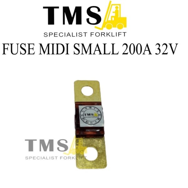 Fuse BF1 Small Midi 200A 32V DC / Sekring kecil Midi 200A for Forklift