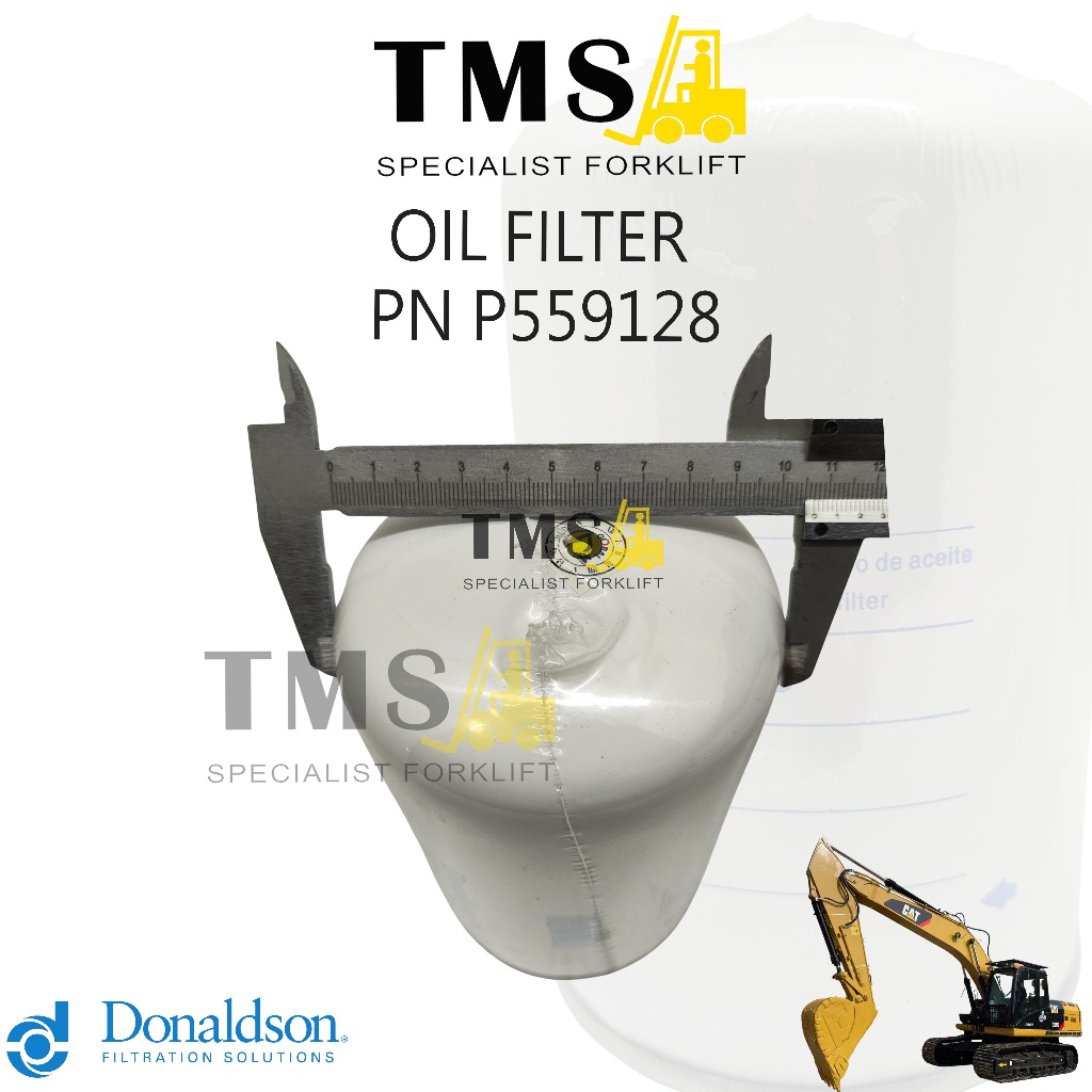 Filter Oli Donaldson P559128 Excavator Heavy Duty - Gambar 5