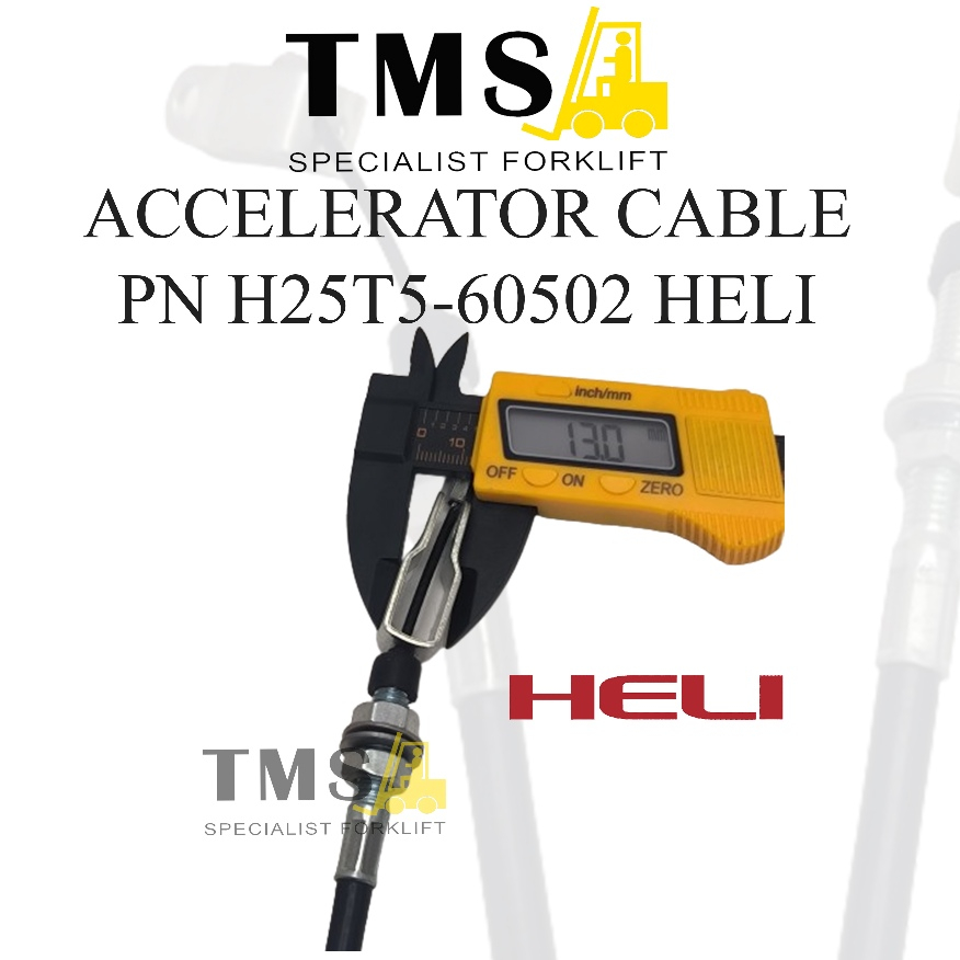Accelerator Cable H25T5-60502 Heli H2000 Series CPC20-35 Kabel Gas - Gambar 5