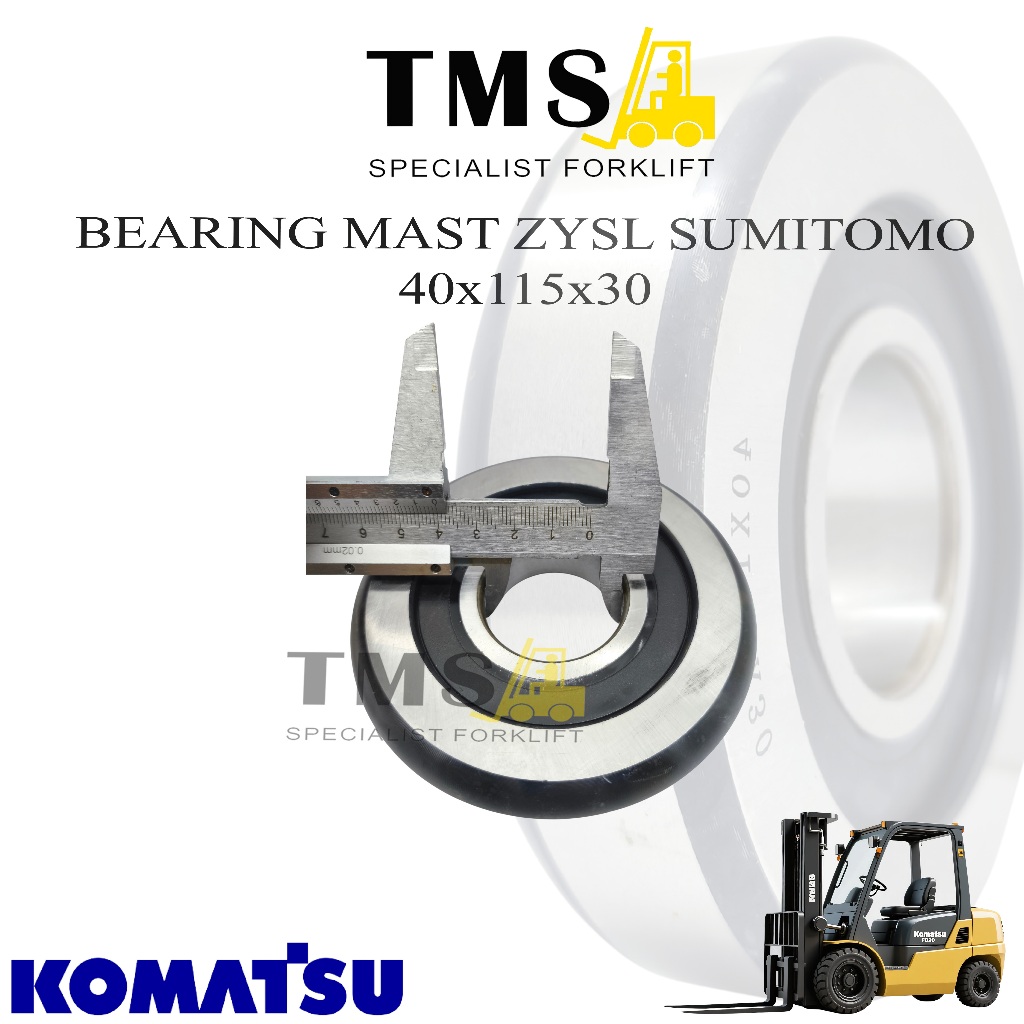 Mast Bearing Forklift 40x115x30 Forklift Komatsu FD - Gambar 6
